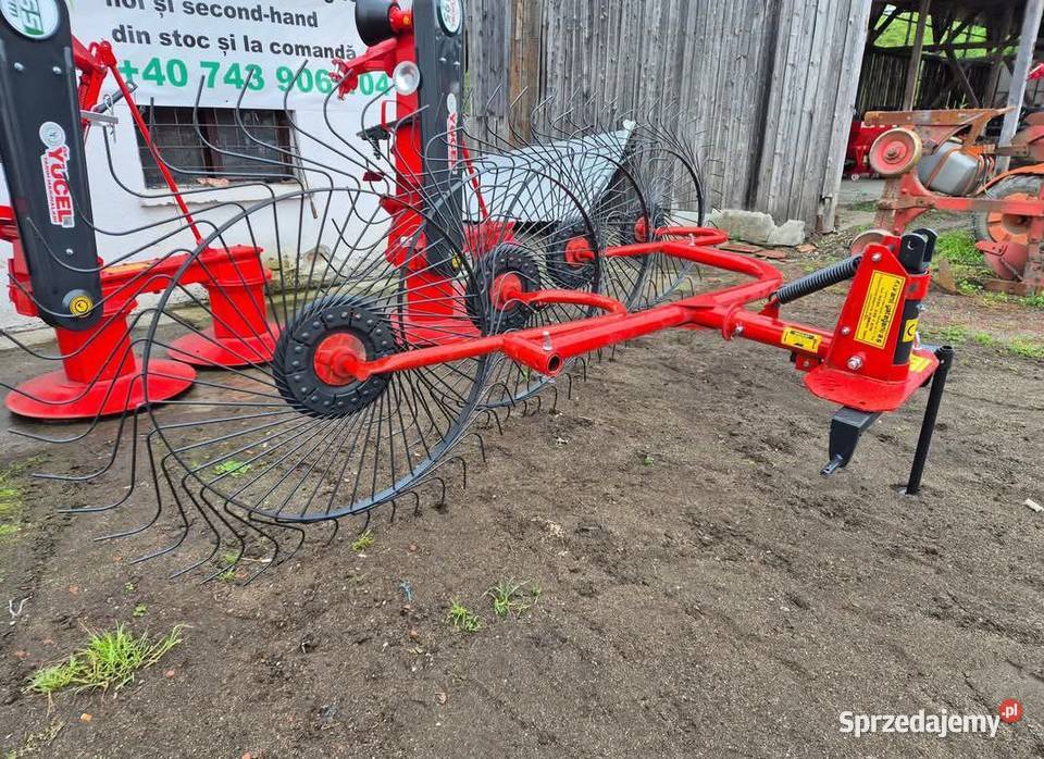 Gwiazdowa zgrabiarka rolnicza do siana Łodzia