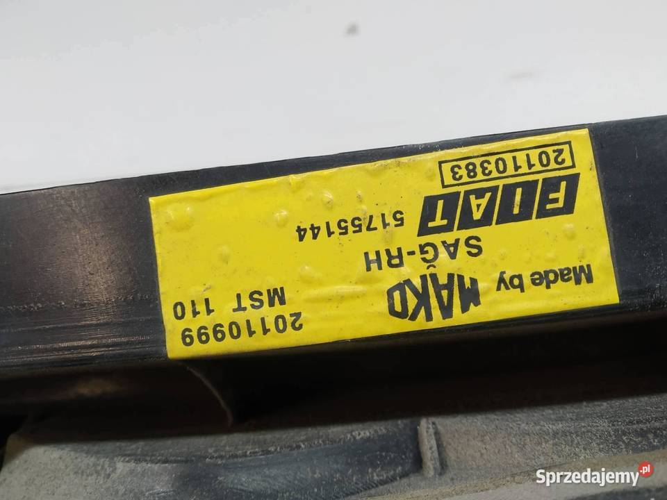 LAMPA TYŁ PRAWA EU LIFT 51755144 Fiat Doblo I