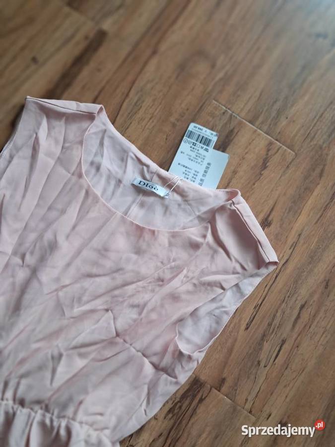 nowa cienka sukienka w kolorze pudrowy róż Sandomierz