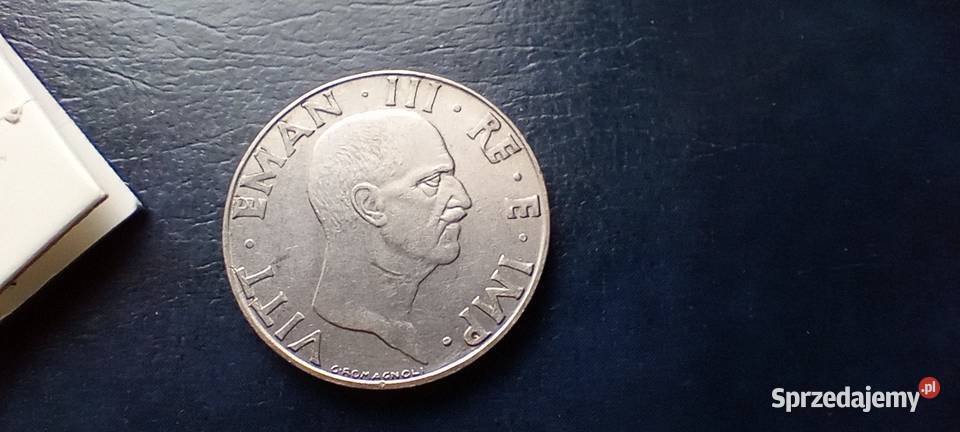 Stare monety 50 centesimi 1940 Włochy