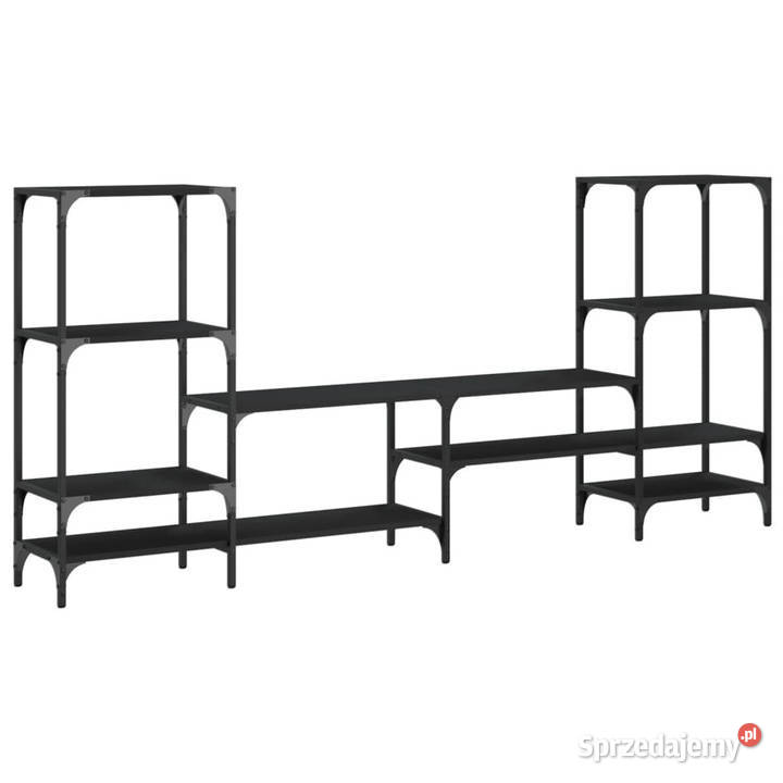 Szafka pod TV czarna 2065x285x95 WM842481