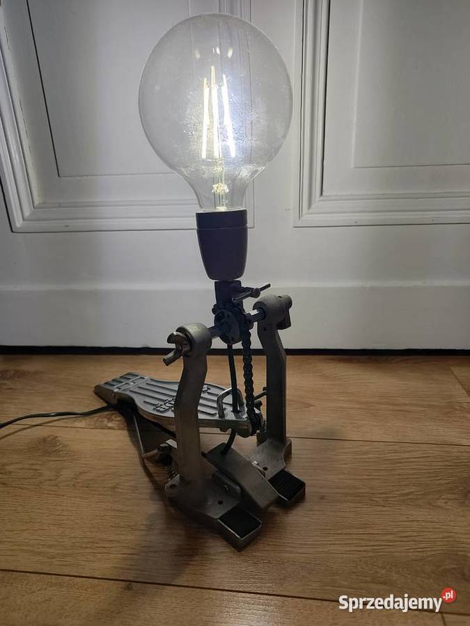 Lampka nocna dizajnerska stopka perkusyjna dolnośląskie sprzedam