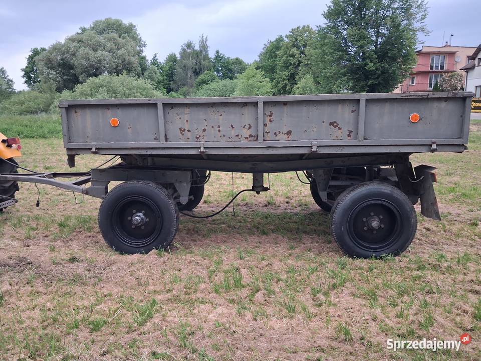 Przyczepa wywrotka d47 nieuszkodzony Rzgów