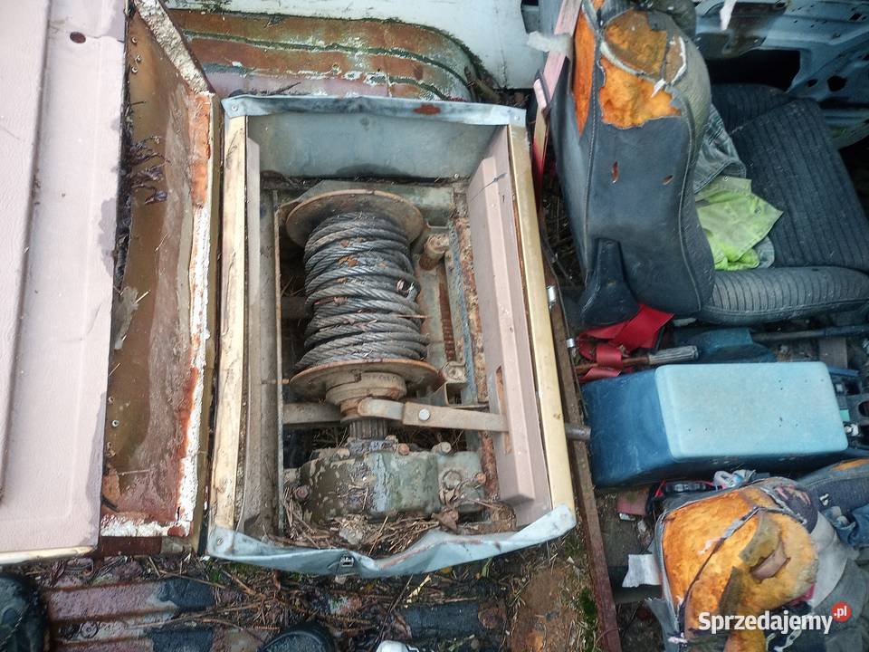 Nissan Patrol k160 wyciągarka mechaniczna 33 Sufczyn