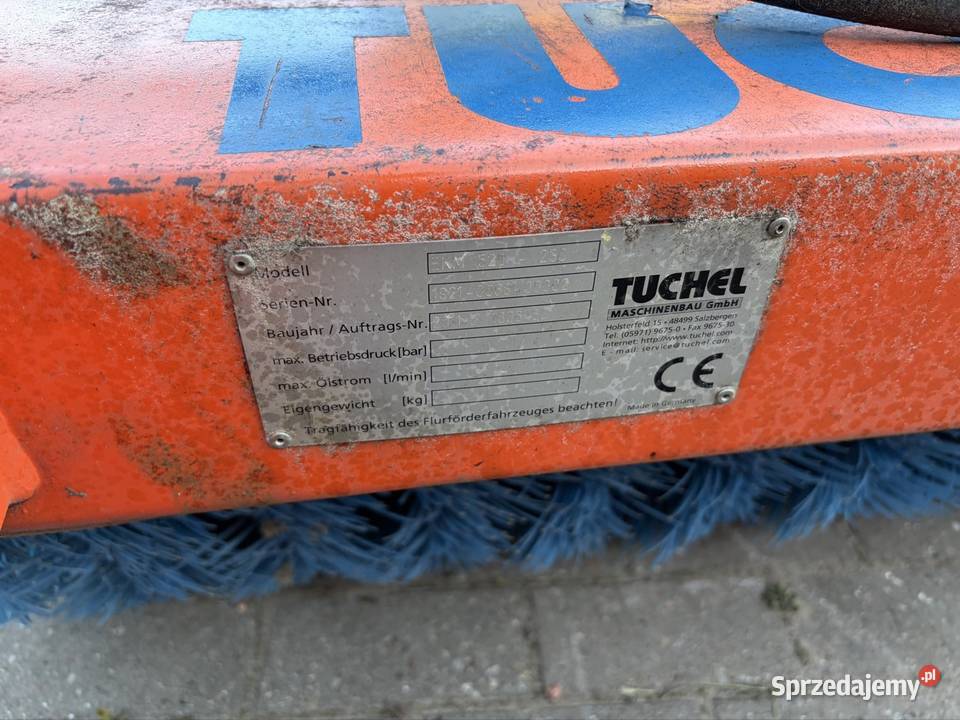 Zamiatarka Tuchel 230 na tuz szczotka kostki