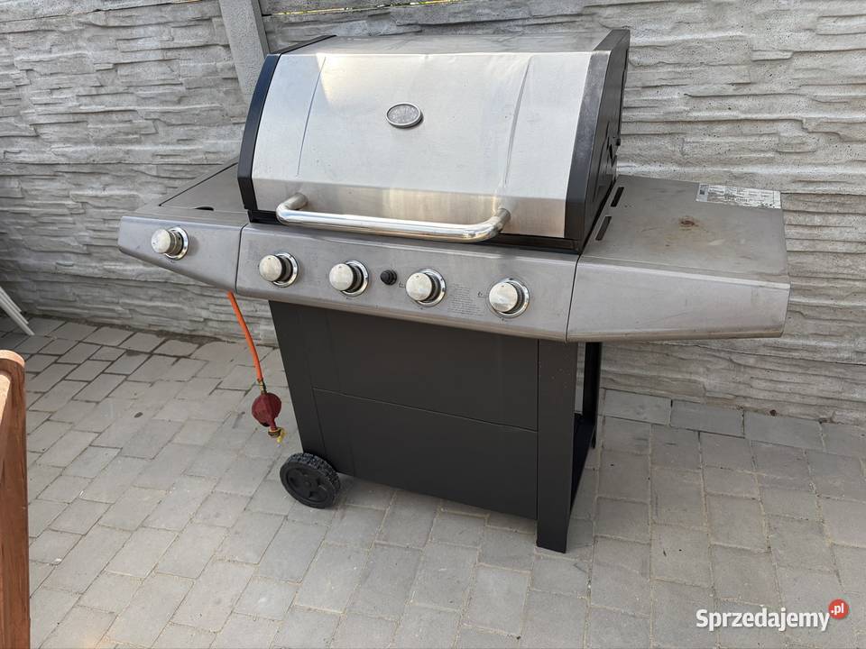 Duży solidny grill gazowySprawny wielkopolskie Ostrów Wielkopolski