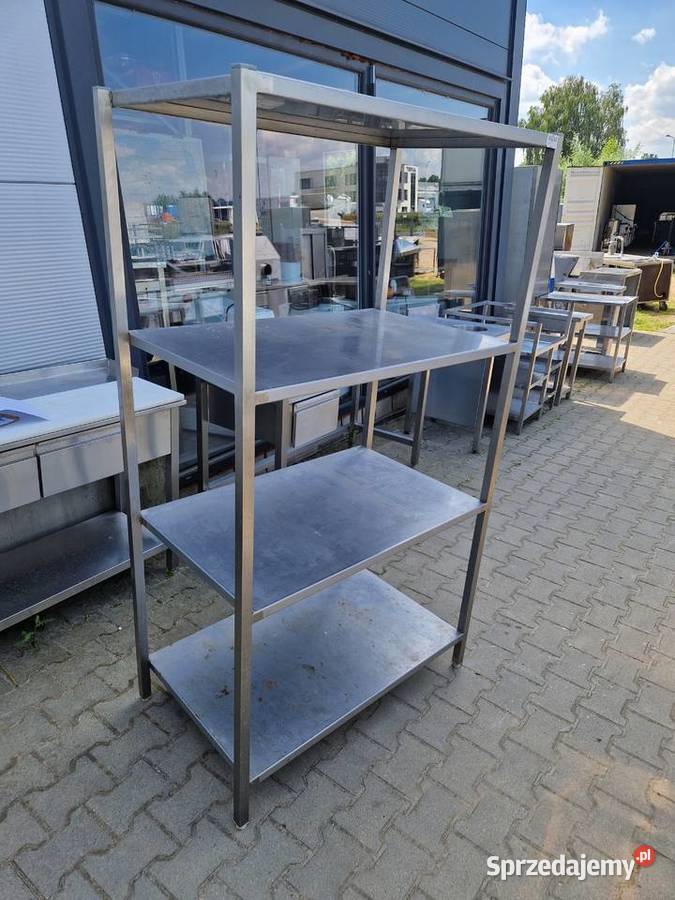 Regał Gastronomiczny Stal Nierdzewna 4 Półki Ostrów Wielkopolski