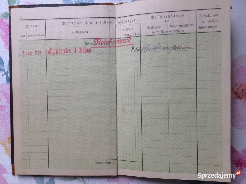 1220 SULĘCIN Niemiecka Książeczka Antyki, Sztuka, Kolekcje Szczecin