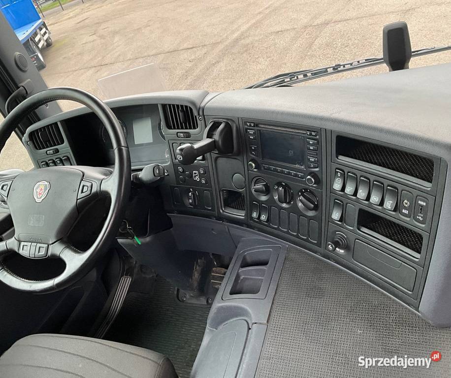 Hakowiec 2 osiowy Scania P280 Warszawa