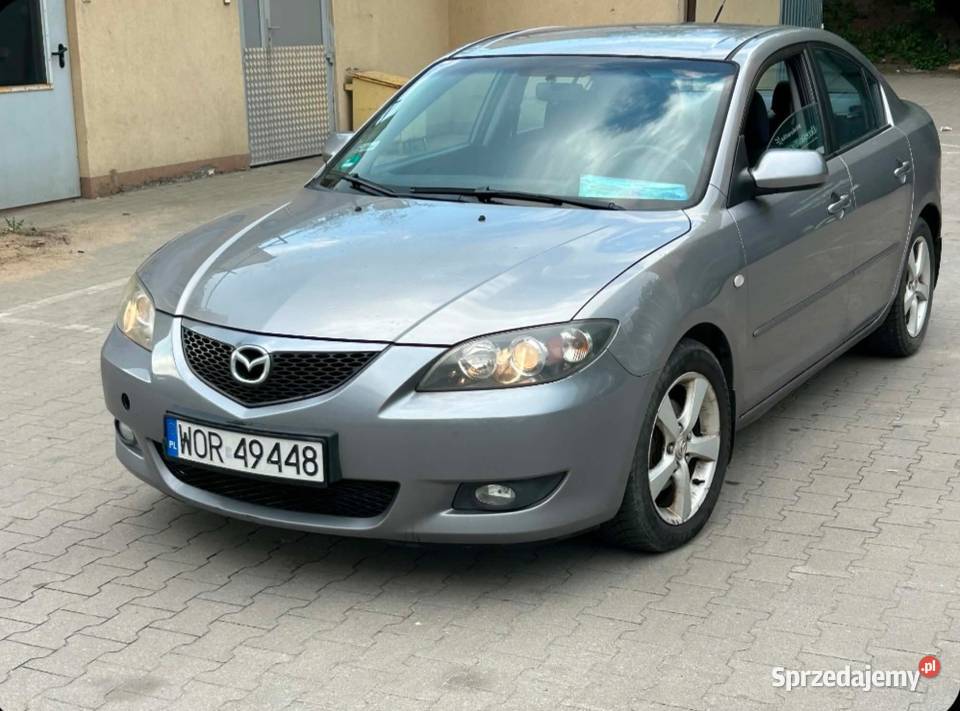 Mazda 3 2005r sedan 16Diesel sprawny Ostrów Mazowiecka sprzedam
