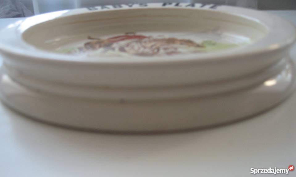 Stary talerz dzieckaCARLTON WAREmotyw mysliwski Gdańsk sprzedam