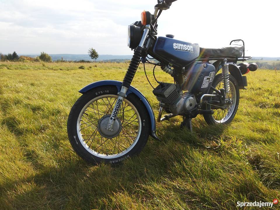 Simson S51 4B generalnym remoncie Simson Wola Rafałowska