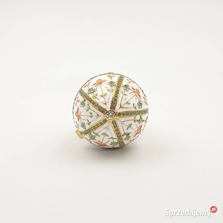 Jajko jajo faberge pojemniki szkatułka Zawiercie sprzedam