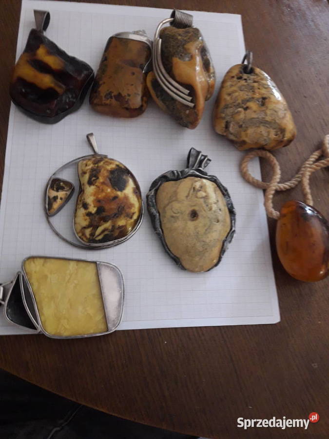 Wisior bursztyn bałtycki 64gram Białystok