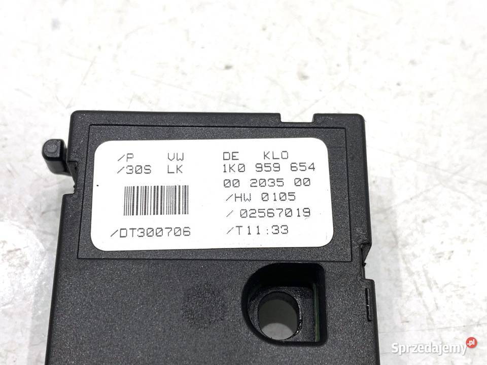 CZUJNIK KĄTA SKRĘTU AUDI A3 8P 1K0959654 0313