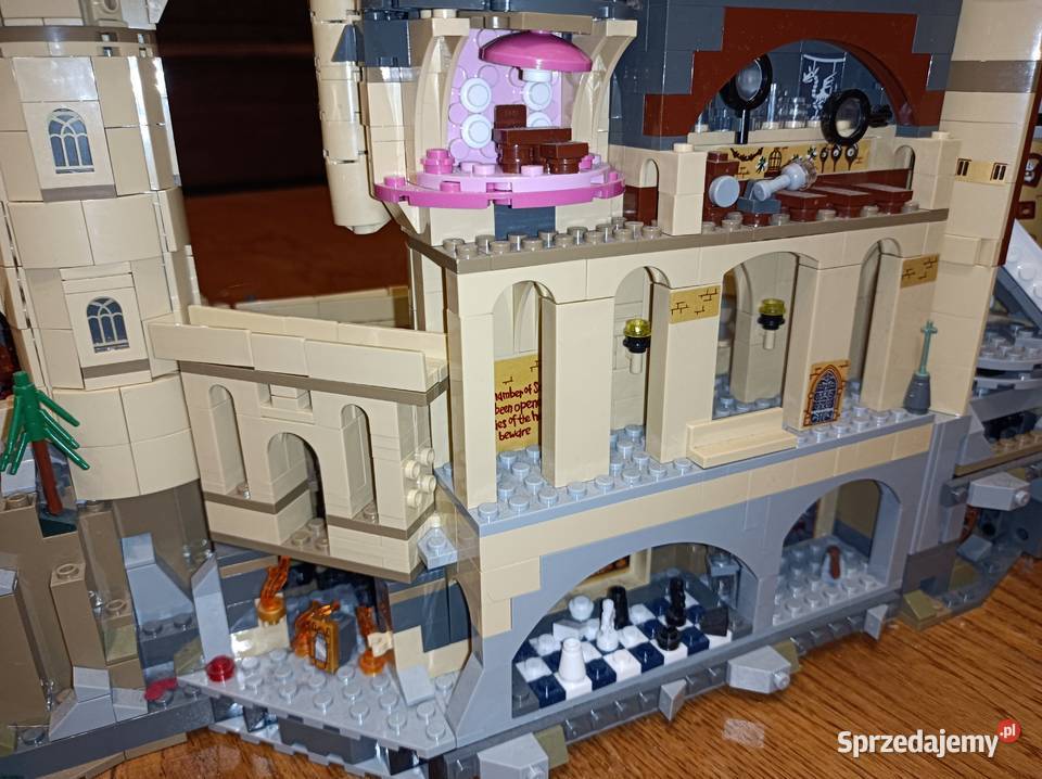 klocki Zamek Hogwart z oświetleniem Harry Potter mazowieckie Warszawa sprzedam