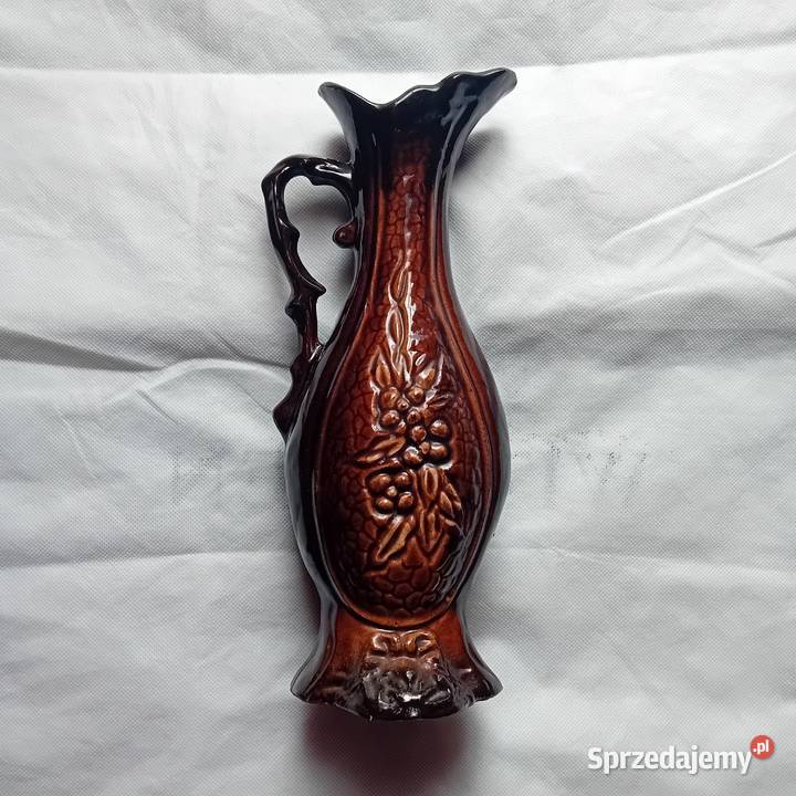 Ceramiczny wazon Spółdzienia Rzemieślnik Bochnia Antyki, Sztuka, Kolekcje Koźminek sprzedam