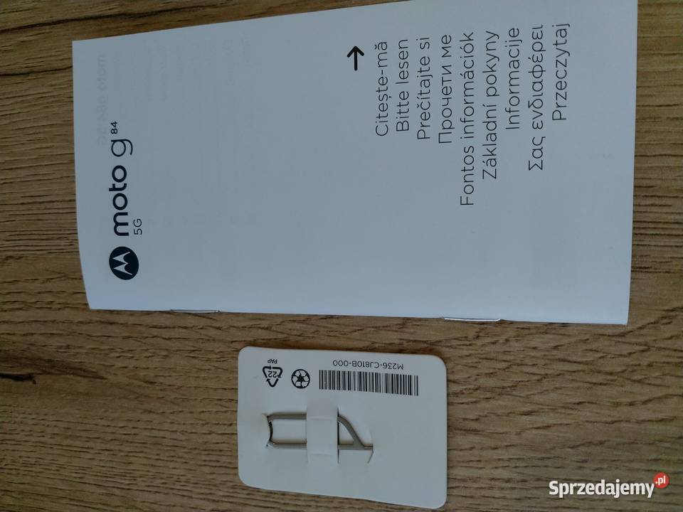 Motorola Moto G84 5G 12256 GB pierwszego