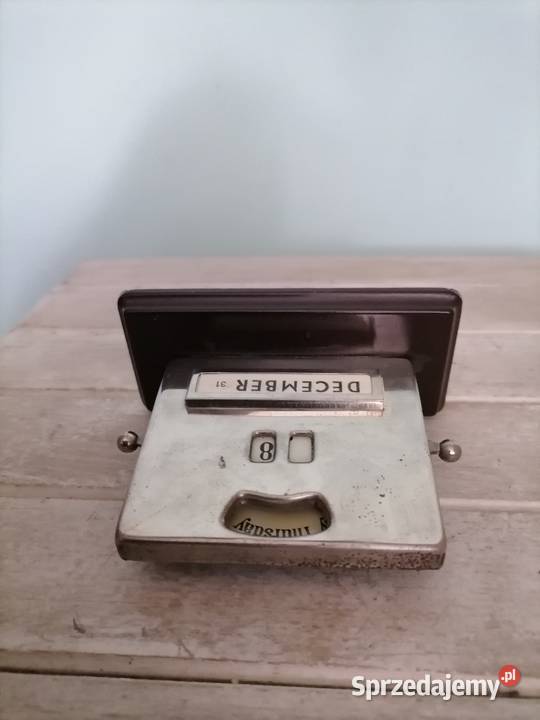 Stary kalendarz wieczny Vintage Kraków