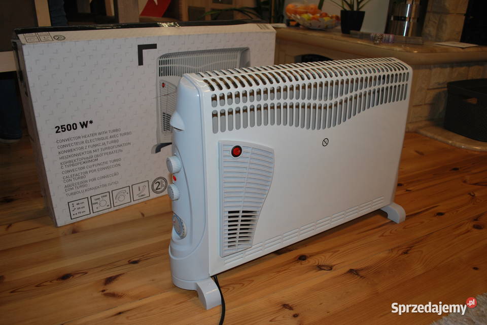 grzejnik konwektorowy z funkcją turbo moc 2500W Wisznia Mała