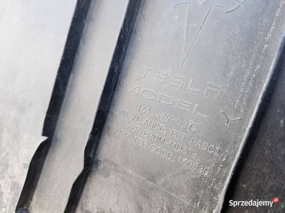 TESLA MODEL Y PŁYTA OSŁONA POD ZDERZAK PRZÓD Międzychód sprzedam