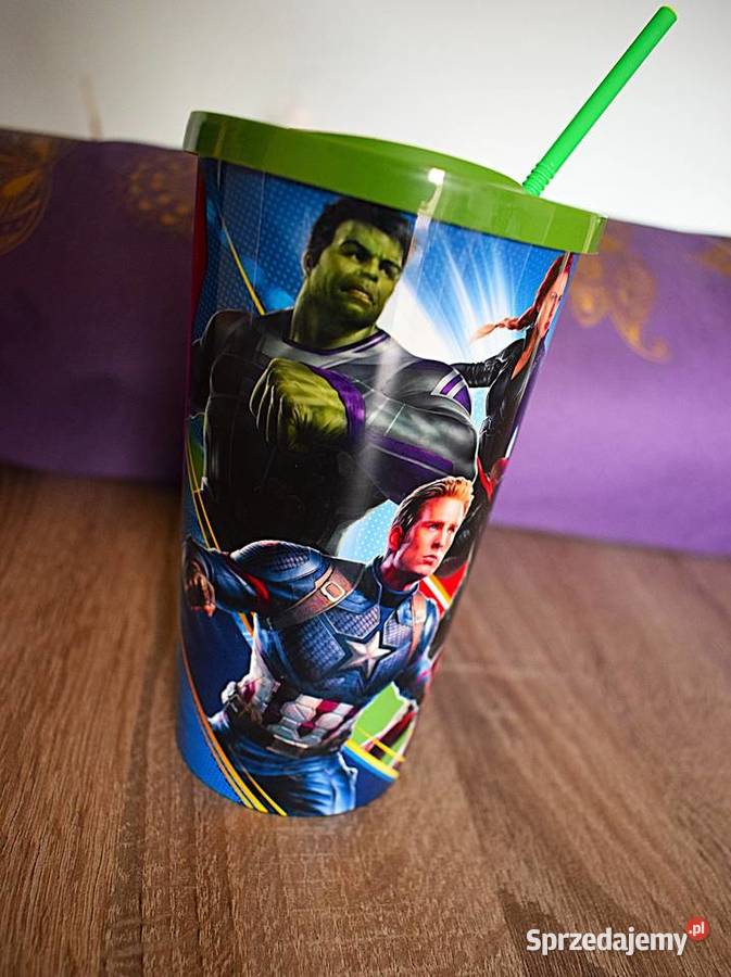 Kubek kinowy Avengers Koniec gry Endgame plakat kujawsko-pomorskie