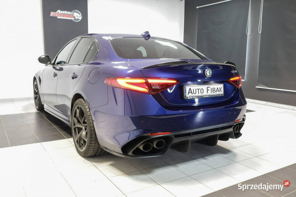 Alfa Romeo Giulia QV510Salon PolskaBezwypadkowyI czujnik deszczu Konstantynów Łódzki