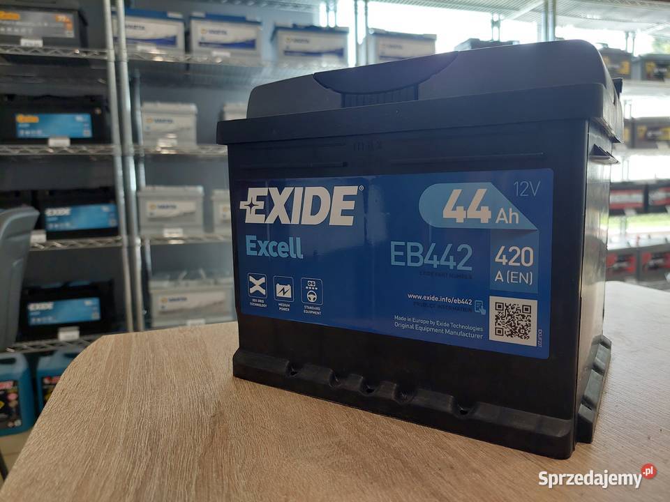 Akumulator Exide Excell 44Ah 420A EN PRAWY PLUS łódzkie sprzedam