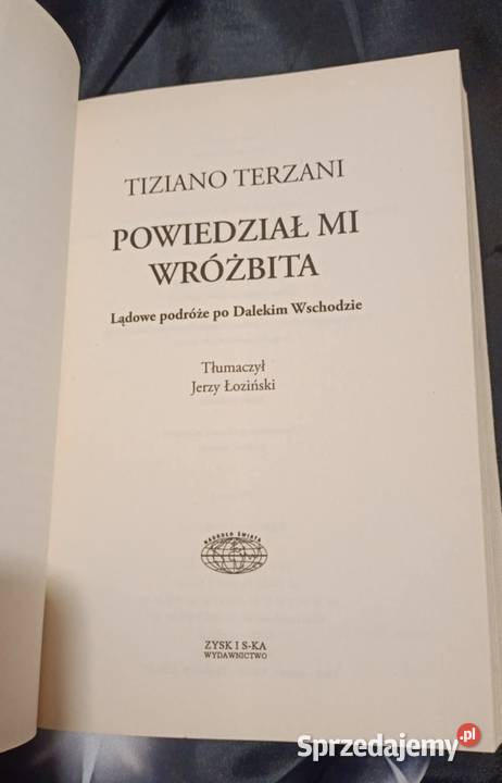 Powiedział mi wróżbita Tiziano Terzani wielkopolskie Poznań