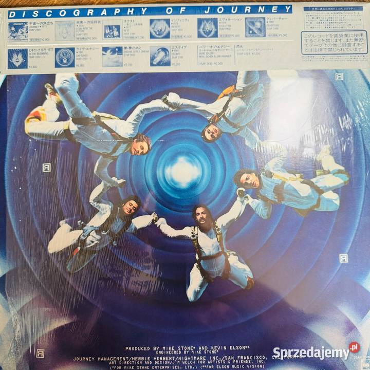 Journey Frontiers NMNM Japan Obi LP 1983 CBSSony Kraków