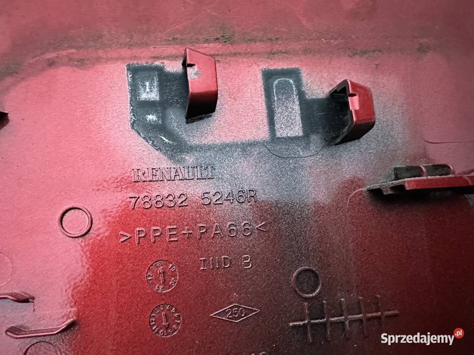 Renault Kadjar Klapka Wlewu Paliwa 788325246r Radziszów