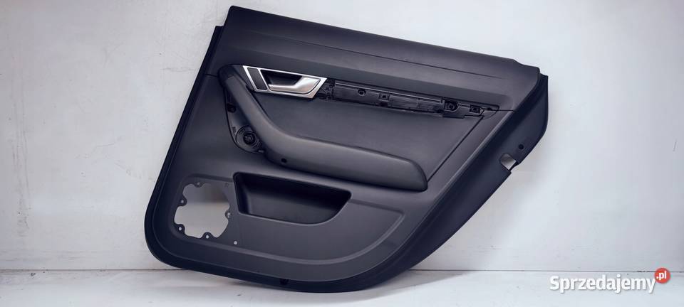 BOCZEK DRZWI P T AUDI A6 C6 4F0867306 SKÓRA 15 Przystajń