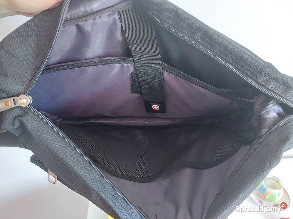 Wenger torba na laptopa czarna torba na pasku sprzedam