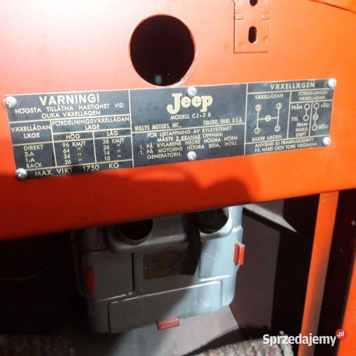 willys cjs zabytek unikat strarz pożarna mazowieckie Warszawa