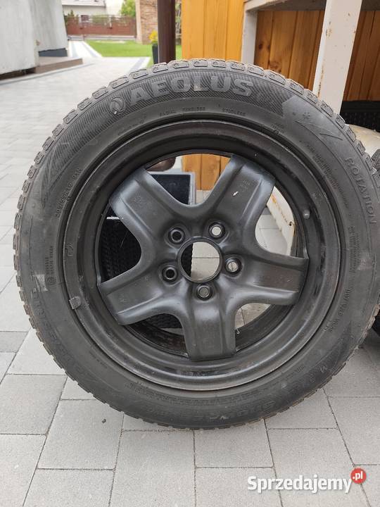 Opony zimowe z felgami stalowymi Megane 3 sprzedam