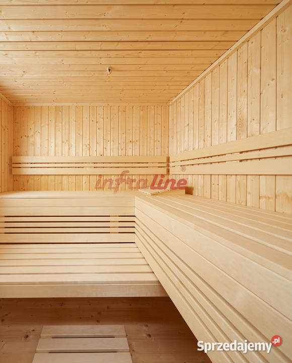 BUDOWA SAUN NA WYMIAR SAUNA FIŃSKA INFRALINE Włocławek