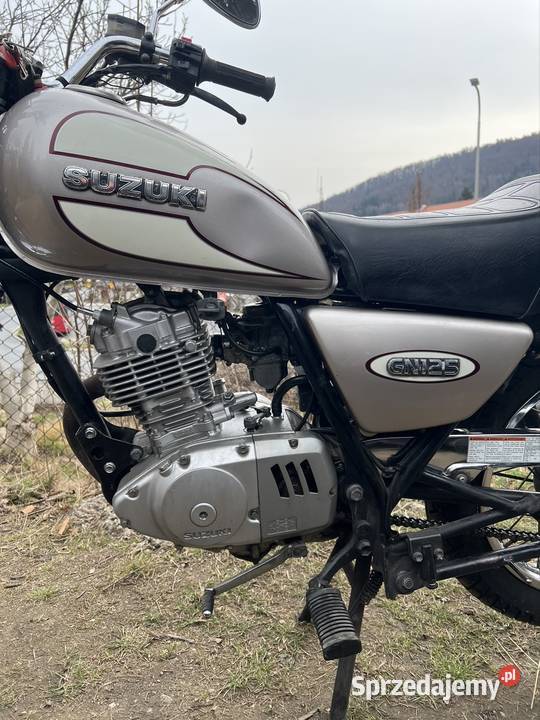 Suzuki GN 125 z Niemiec do poprawek złoty Jelenia Góra