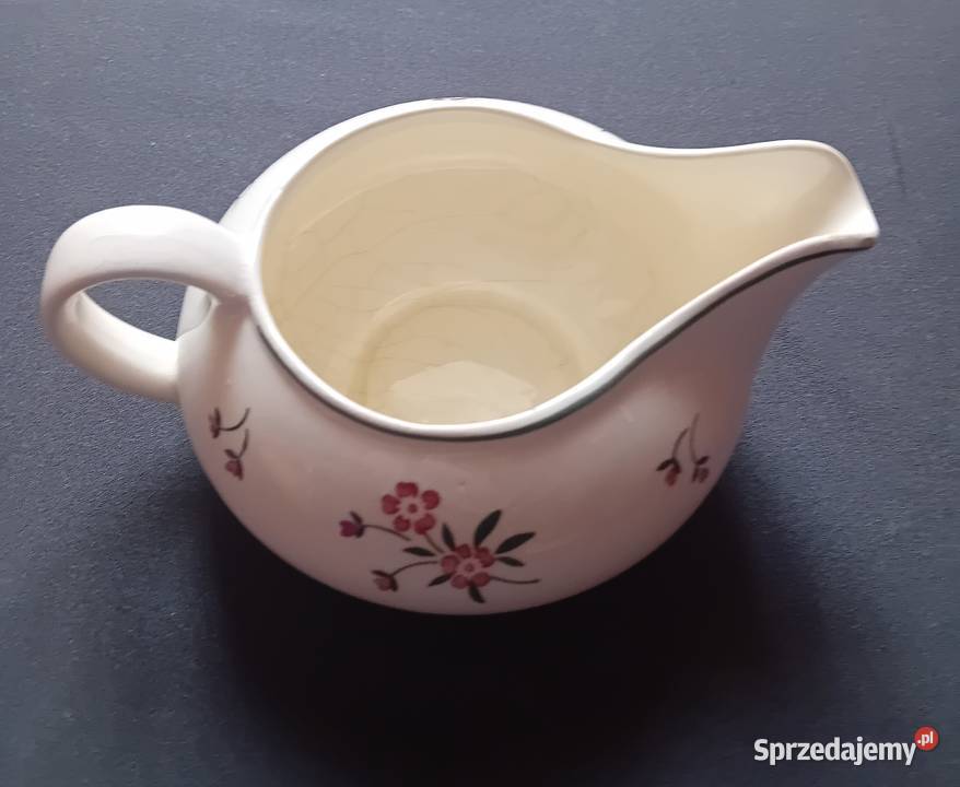 Fajansowy mlecznik Steingutfabrik Soernewitz Koźminek
