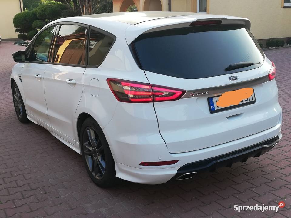Ford Smax 20tdci 2018r 7os STLINE 100 przebiegu Ford Garwolin sprzedam
