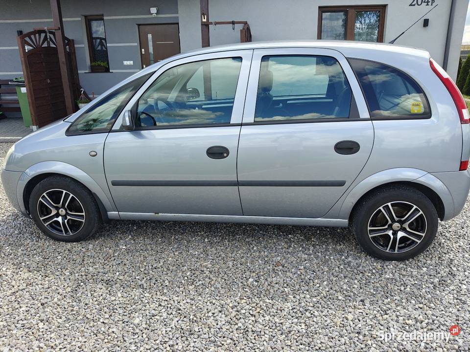Opel Meriva 16 16V gaz sprawna klima 2003 Nasutów