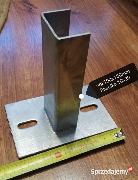 Mocowanie podmurówki ceownik do płyt betonowych Budownictwo i akcesoria wielkopolskie