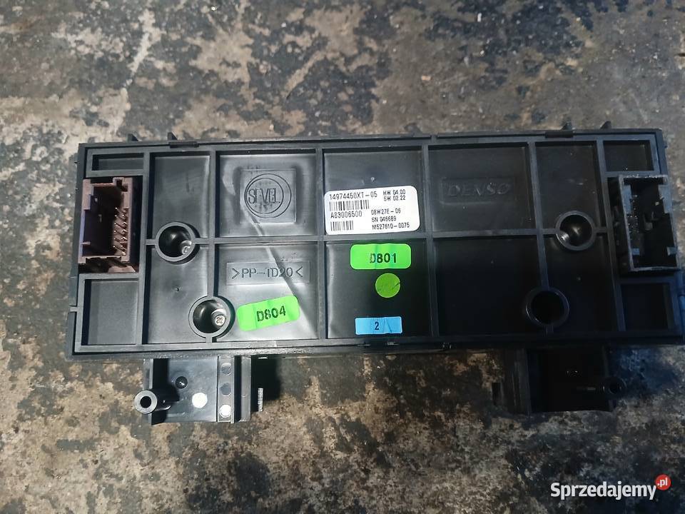 Panel nawiewu Klimatyzacji Expert Scudo Jumpy II Radłów