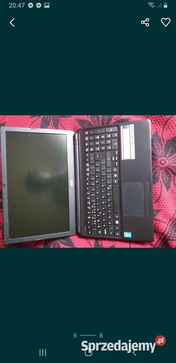 Laptop acer matowa Ciechomin