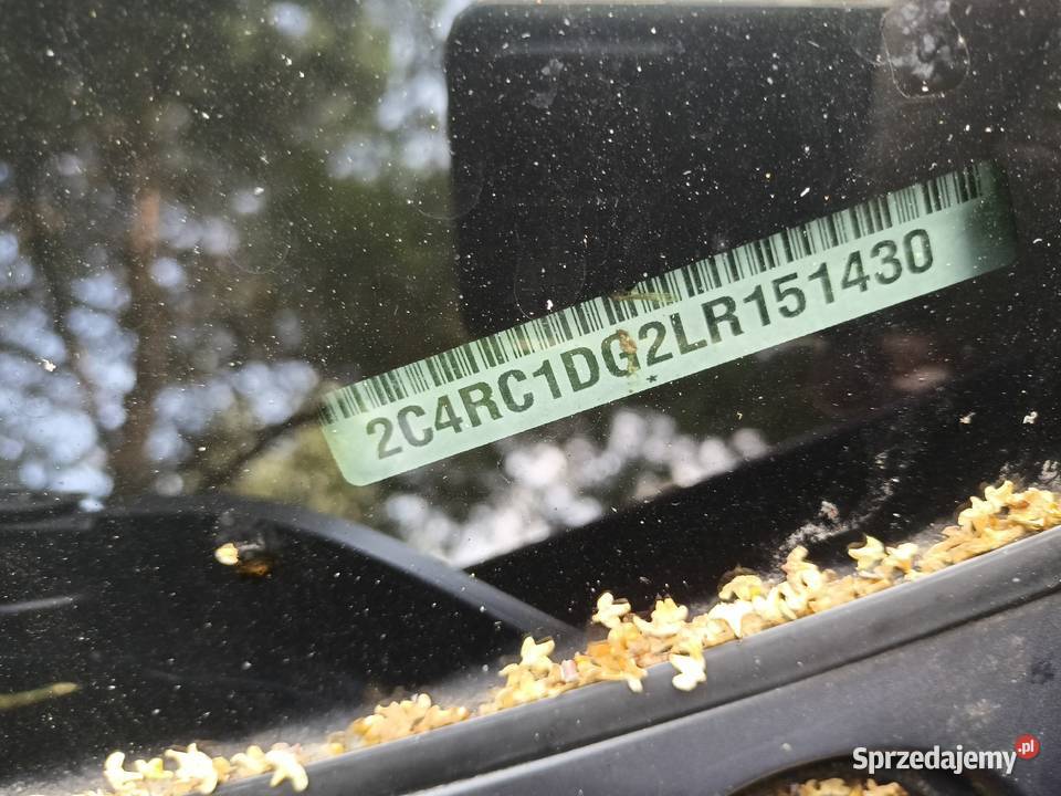 Chrysler Voyager Pacyfica 2020 36 mazowieckie Żelechów