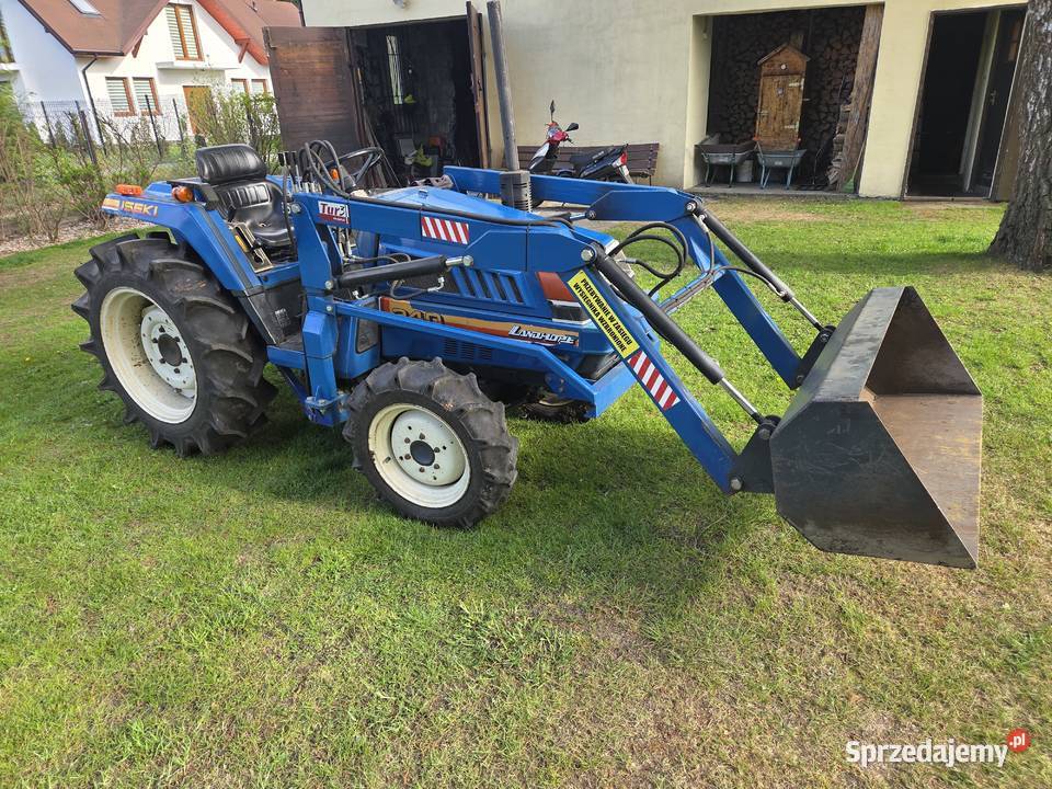 Traktorek japoński Iseki TU240 Landhope 4x4 Rolnictwo Stare Załubice