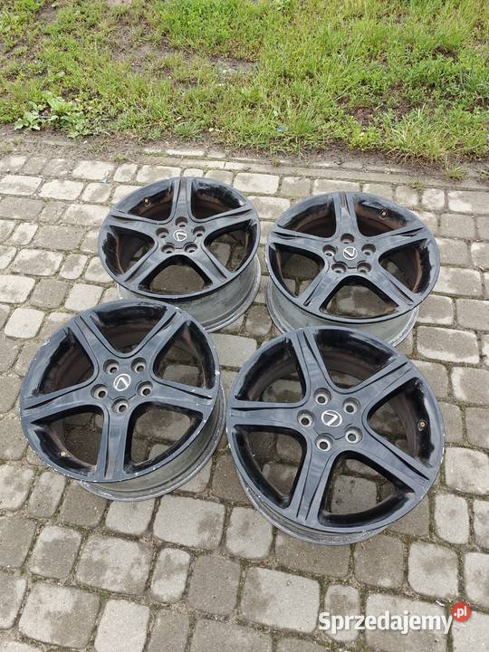 Felgi LEXUS IS200 czarne 17 5x1143 podlaskie Białystok