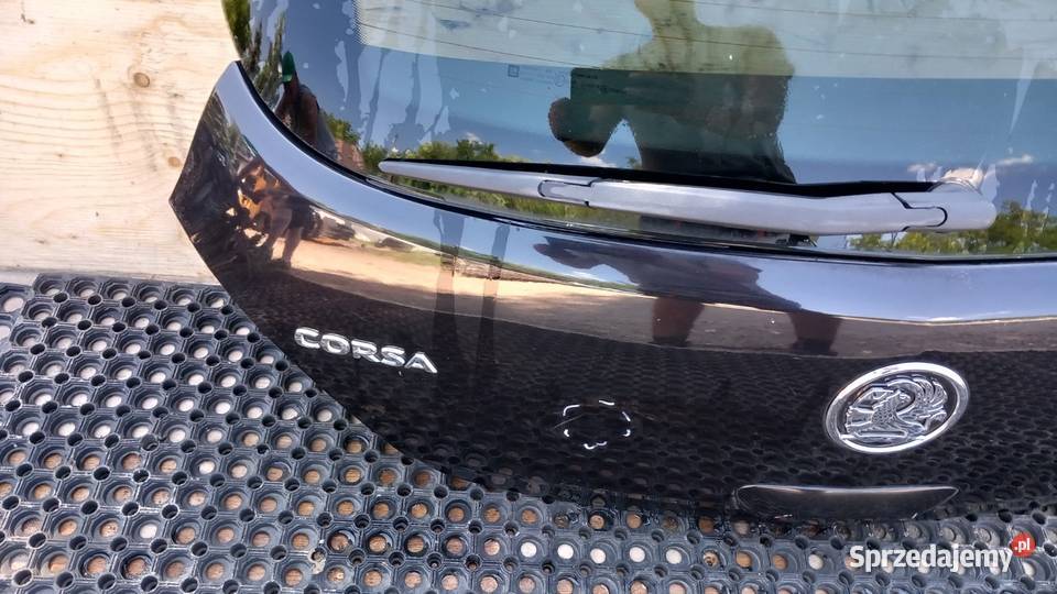 OPEL CORSA D HB 3D KLAPA TYŁ Z20R osobowe Zbierkowo