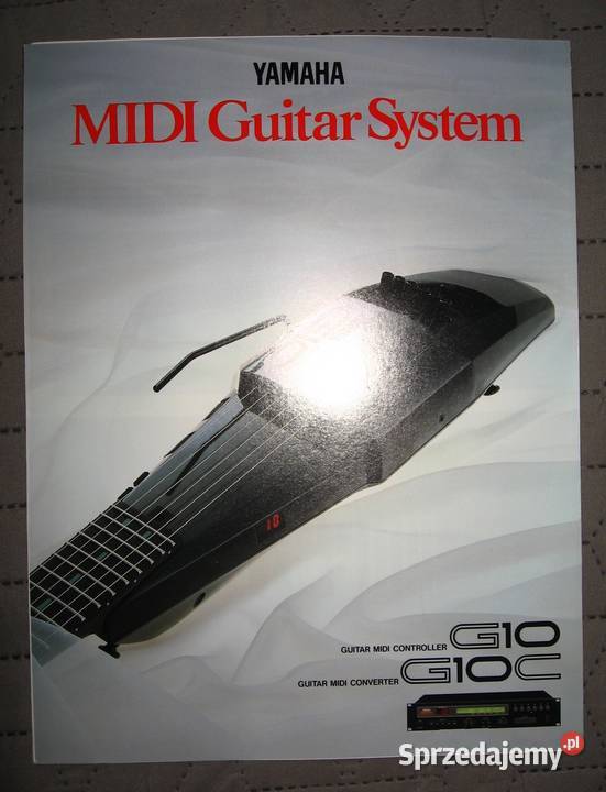 Yamaha G10 MIDI Guitar System broszura Kępice
