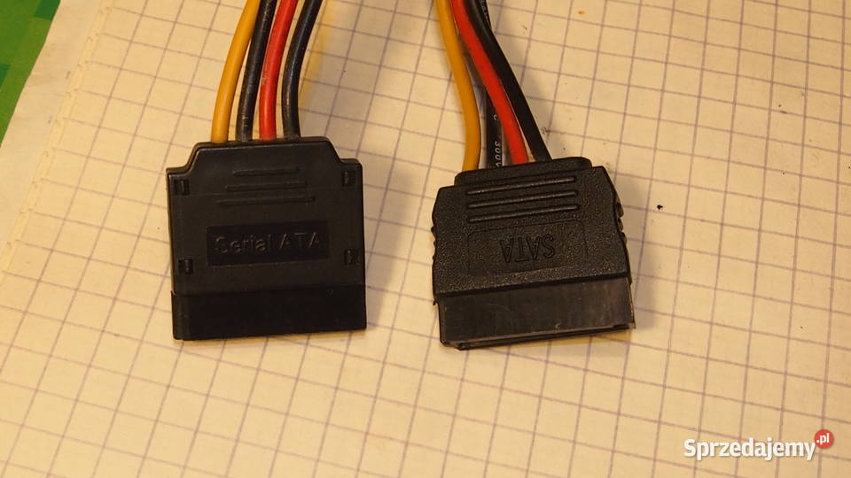 Przejściówka do zasilacza z IDE Molex do Serial Tychy