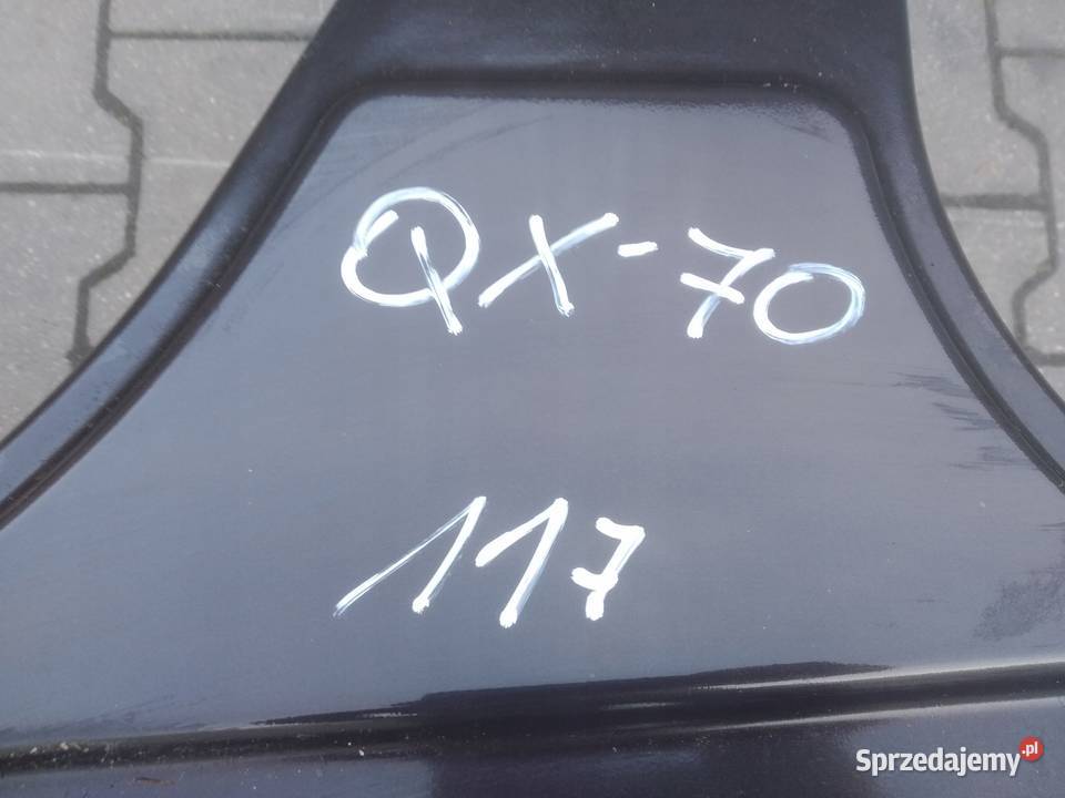 SŁUPEK ŚRODKOWY LEWY INFINITI QX70 części blacharskie wielkopolskie Nowy Tomyśl sprzedam